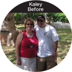 Kaley's lifestyle change