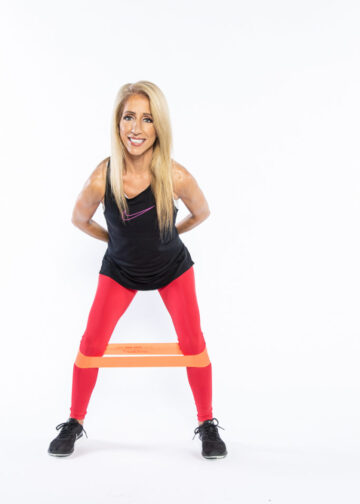 Lateral Band Walk step 1