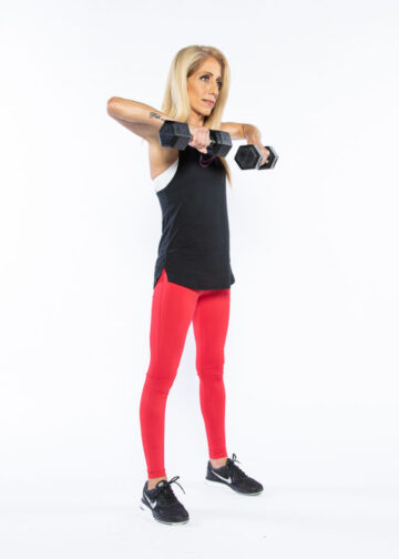 Lateral Raise step 1 - whole-body workout