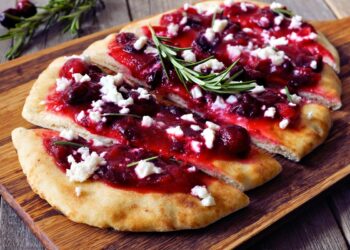 Cranberry And Goat Cheese Flatbread Recipe