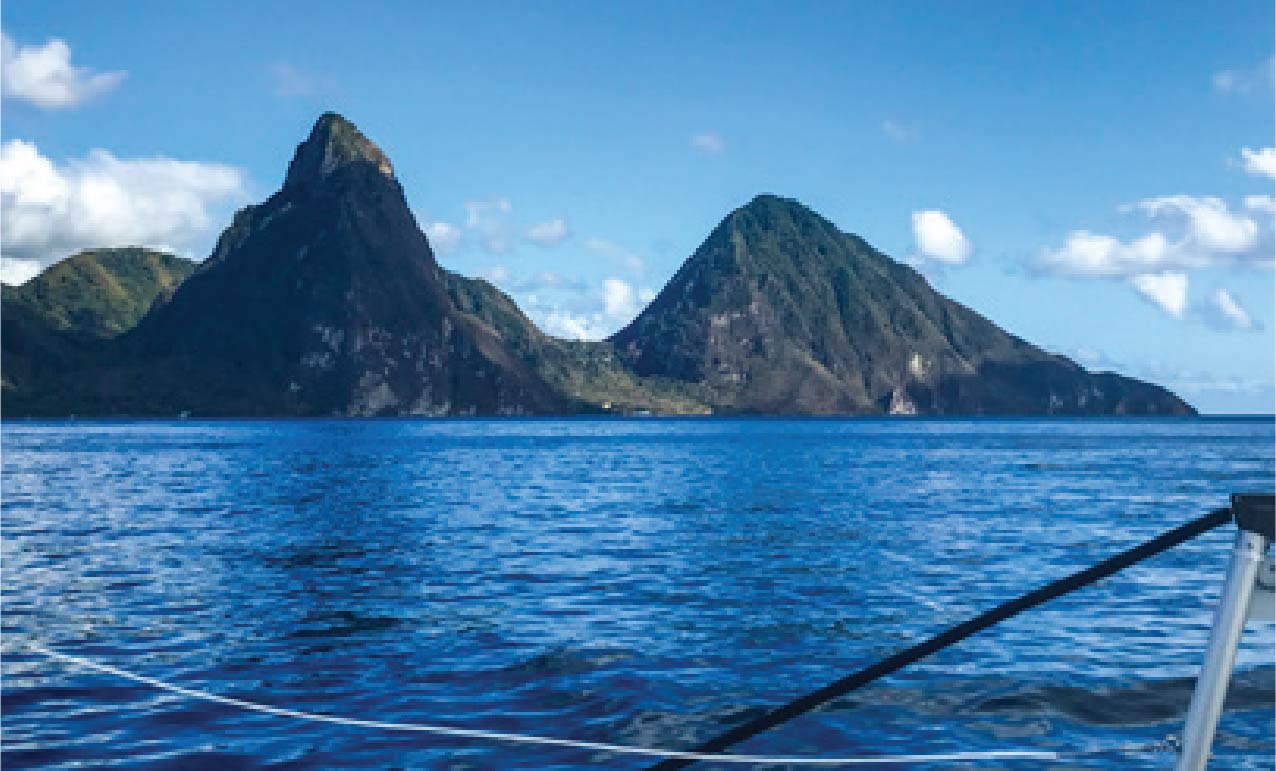 Sailing the Carribean