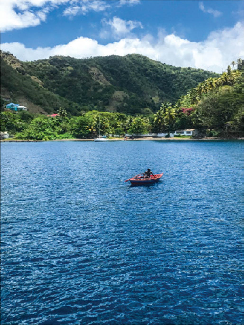 Sailing the Carribean