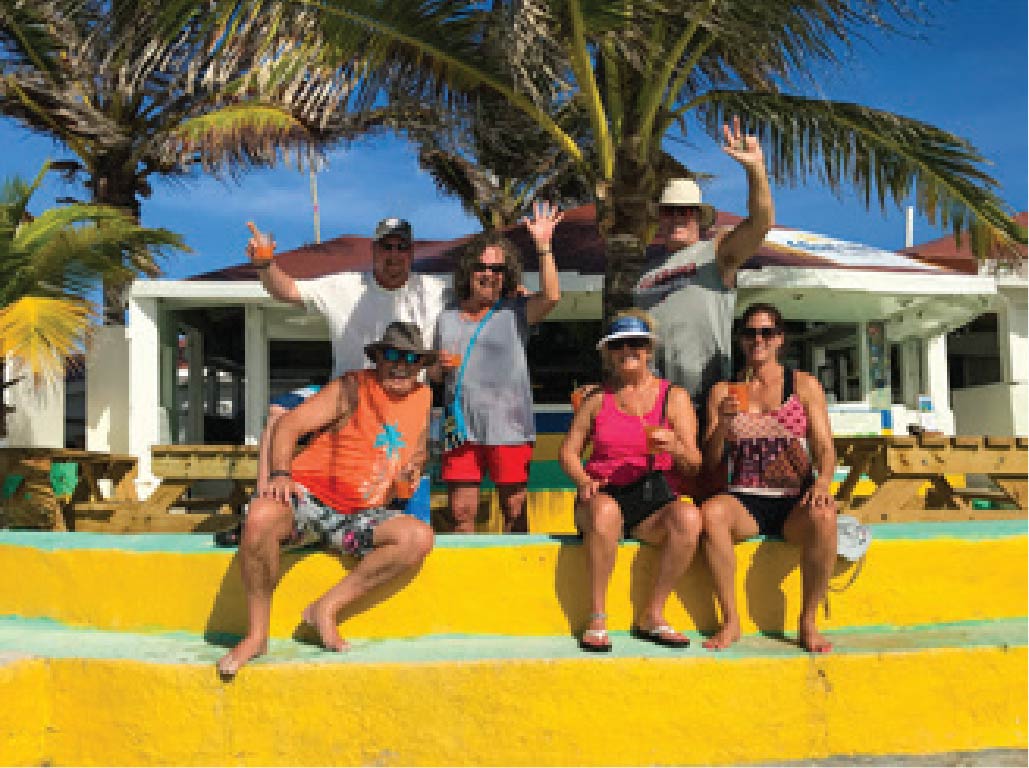 Sailing the Carribean