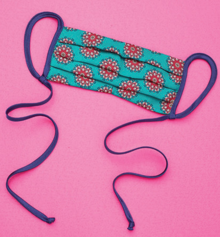 Health News, Ellie Mae. Masks