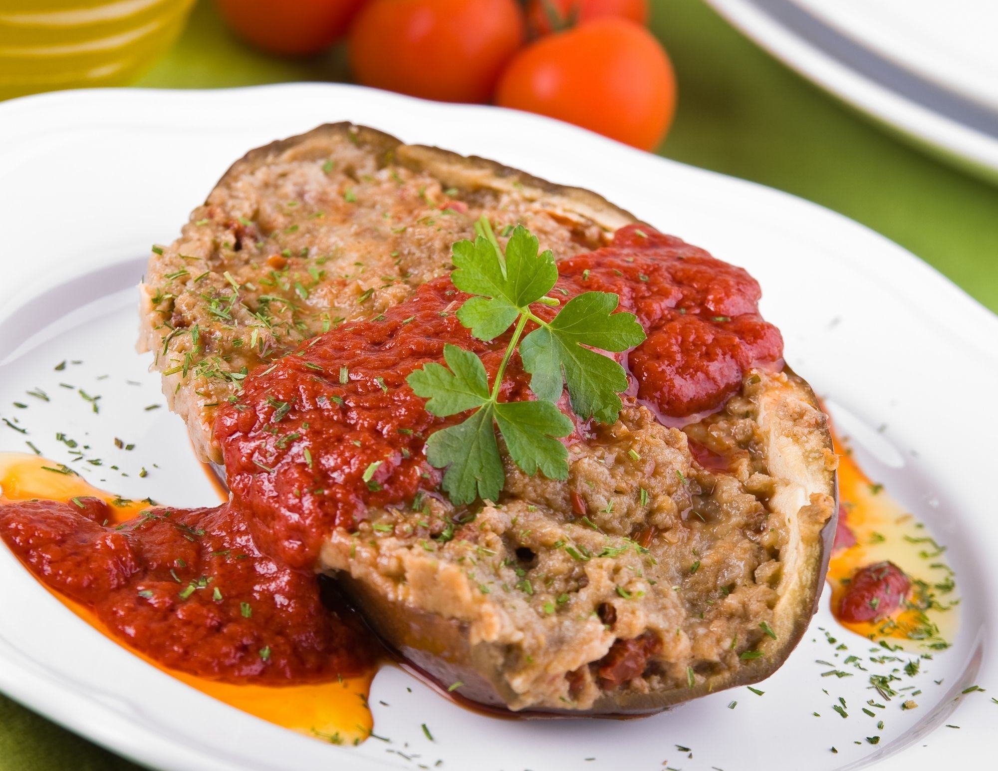 Eggplant Stuff with Goodness