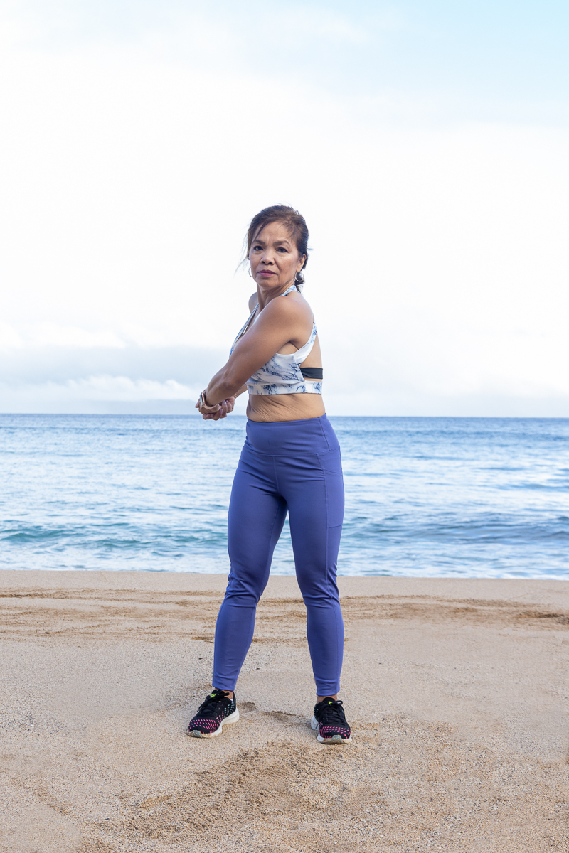 Standing Woodchops, Beach Please