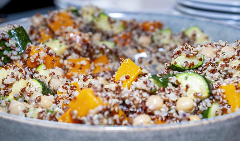 Quinoa and Roasted Vegetable Salad