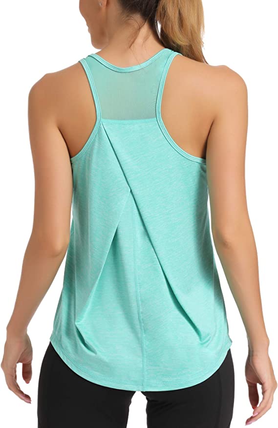 Aeuui Mesh Racerback Tanks