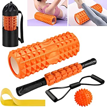 KilYn Six-in-One Foam Roller Set
