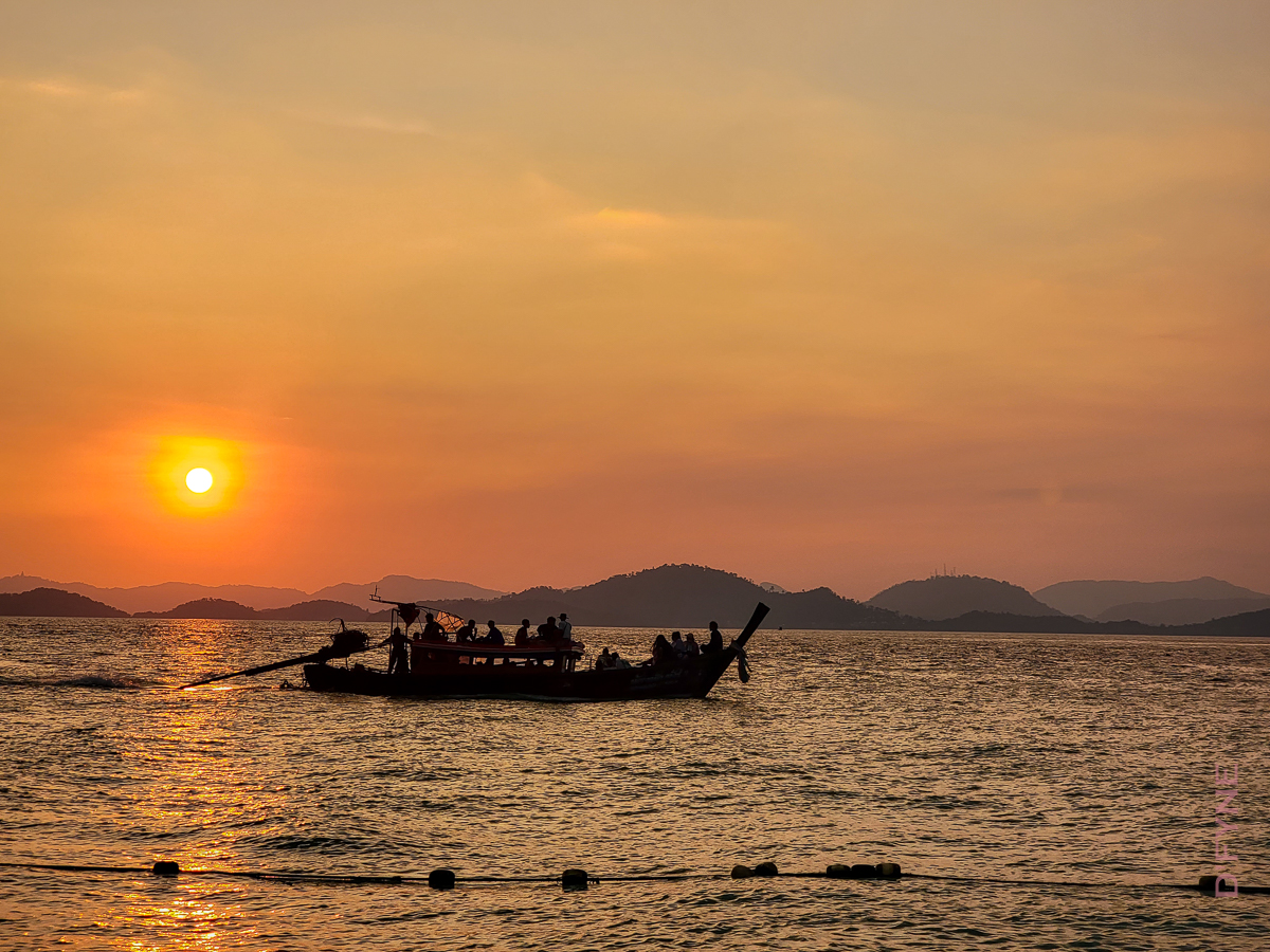 Sunset in Phuket
