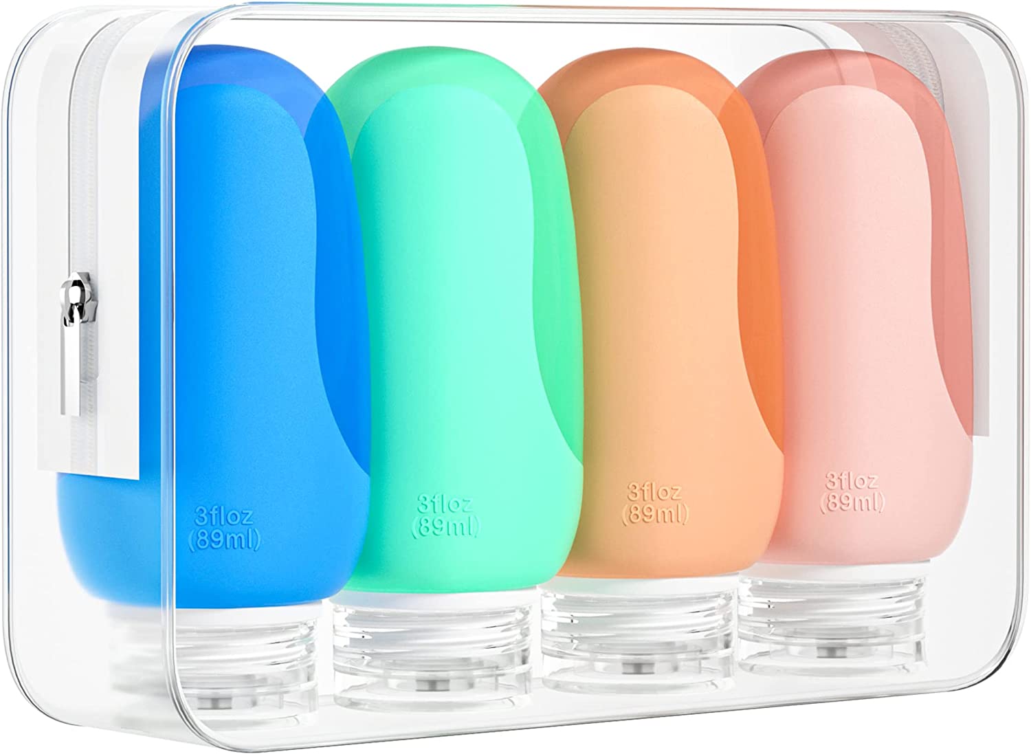 Morfone Toiletries Travel Bottle Set