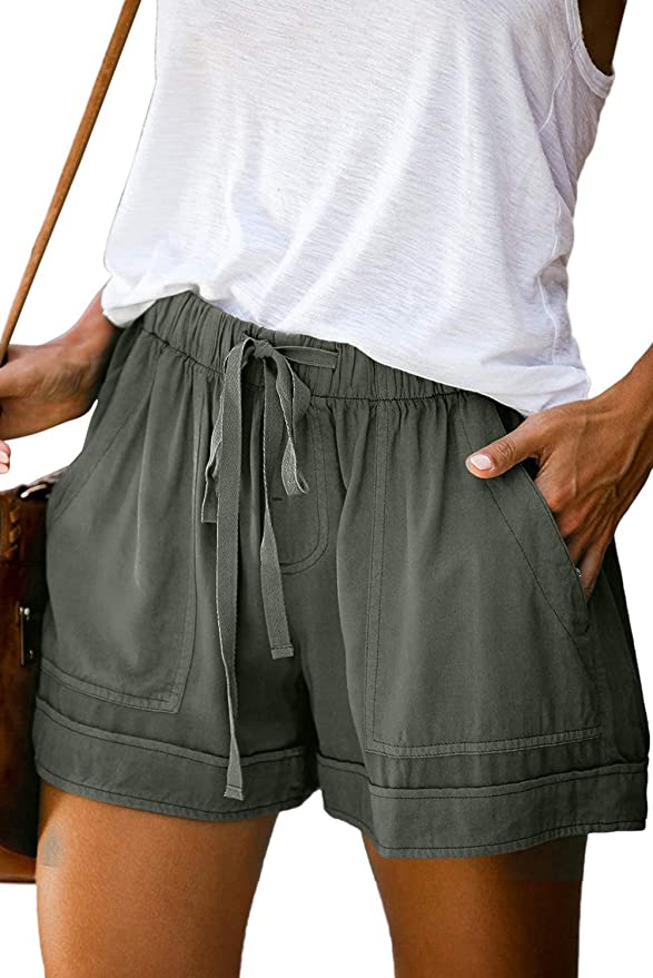 Mosucoirl Comfy Drawstring Shorts